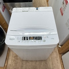 ハイセンス 洗濯機 縦型 全自動洗濯機 洗濯5.5kg 最短10分洗濯 HW-K55E ホワイト 5.5kg 洗濯 脱水 ステンレス槽 槽洗浄 槽乾燥  予約タイマー 風乾燥 ドライモード : くらしのeショップ - 通販 - Yahoo!ショッピング