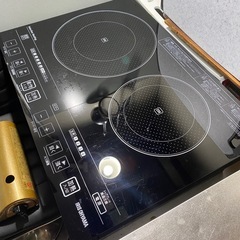 【取引中】IHクッキングヒーター　2連　美品🎵