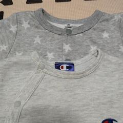 カバーオール2枚組　70cmの画像