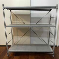 無印良品】スチールシェルフ 棚 無料で差し上げます ♪ (TAKA) 大山の家具の中古あげます・譲ります｜ジモティーで不用品の処分