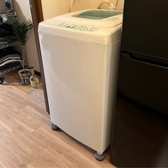 引き取り限定TOSHIBA 洗濯機6kg AW-60SDC(W) (白湯) 武蔵大和の生活家電《洗濯機 》の中古あげます・譲ります｜ジモティーで不用品の処分