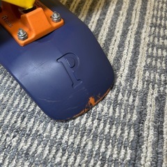 希少 Penny ペニー スケートボード オレンジ×ネイビー 22インチの画像