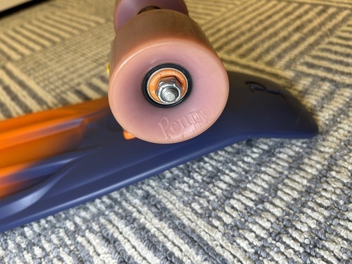 希少 Penny ペニー スケートボード オレンジ×ネイビー 22インチ