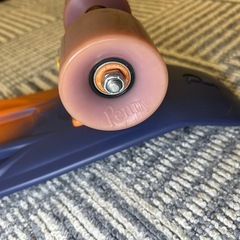 希少 Penny ペニー スケートボード オレンジ×ネイビー 22インチの画像
