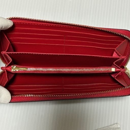 新品　コーチ　COACH　長財布　シグネチャー　茶　ラウンドジップ　馬車ロゴ