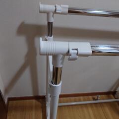 【お取引決まりました】伸縮パイプハンガーダブルの画像