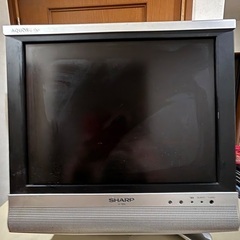 シャープアナログTV 本体　足かけてます無料
