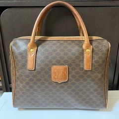 【値引き】セリーヌCELINEマカダム柄ミニトートバッグ 