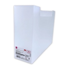 2個セット　ファイルボックス（Ａ４、クリア）
