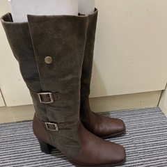 未使用 ロングブーツの画像