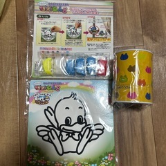 未使用！ろうきん貯金箱、マジックねんど2個