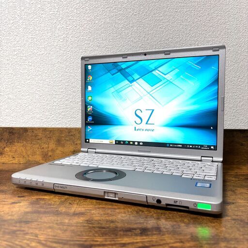 【DVD再生OK】パナソニック Let's note CF-SZ6 Windows10 Core i5 メモリ4GB SSD128GB 初期設定済み