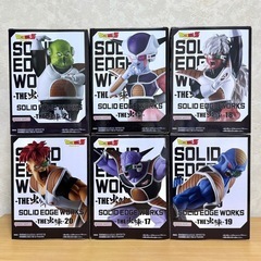 ドラゴンボールZ SOLID EDGE WORKS 出陣 ギニュー特戦隊 フリーザ II フィギュア 6個セットの画像
