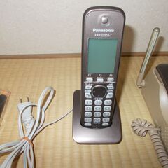 FAX 子機電話付　パナソニック製　お取引決まりましたので終了ですの画像