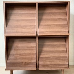 マガジンラック スライド収納 ガラス扉付 Pico 幅50cm（ スライド本棚 オープンラック シェルフ リビング収納 収納棚 収納ラック 収納  スライド CD収納 コミック収納 ブラウン ナチュラル ホワイト おしゃれ ）【ホワイト】:リビングート JRE MALL店通販 | JRE MALL  