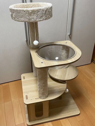 子猫用キャットタワー高さ92cm (moy007) 用賀のその他の中古あげます・譲ります｜ジモティーで不用品の処分