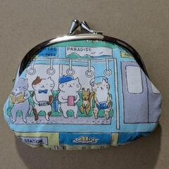 ‪💚【新品】猫ちゃん☆がま口財布の画像