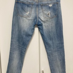 DENIME ドゥニーム クラッシュデニム　Ｓサイズの画像