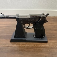 【お取引決定】ピストル型ライター WALTHER ワルサー P-38 ガンメタ ルパン三世の画像