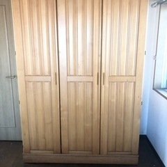 木製洋タンス　クローゼット　無料
