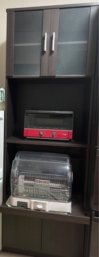 ニトリ　食器棚　レンジ台　フォルムN RE1860
