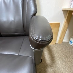 オフィスチェア ダークブラウン　エステンの画像