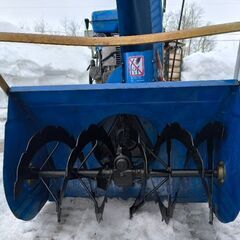【値下げ　13万→10万】　ヤマハ除雪機　YT875　8馬力　除雪幅75センチ　実動　機関良好の画像
