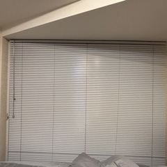 ブラインド外しカーテンレール取付