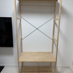 美品ニトリ　ワードローブマンクス2 8345の画像