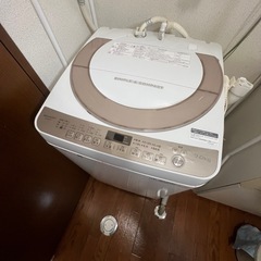 全自動洗濯機　SHARP 7kg 洗濯機　　2018