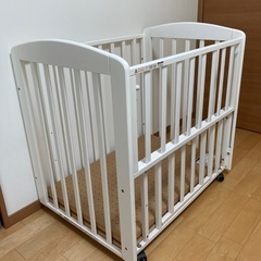 KATOJI　カトージ　ミニベビーベッド　マットレス付き