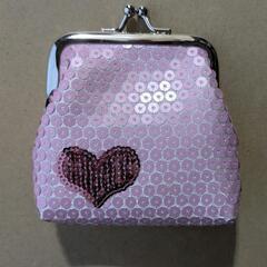 ‪💚【新品】スパンコール♡がま口