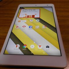 KYT32 Qua tab QZ8 8インチタブレットの画像