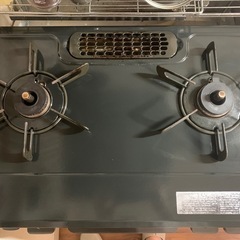  Rinnai ガステーブル 都市ガス用 右強火力 約60cm幅 片面焼グリル KG67BKR/13Aの画像