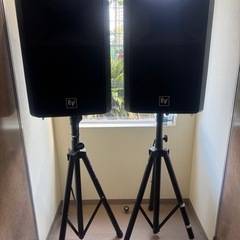 動作品！Electro-Voice speaker SX300＆...