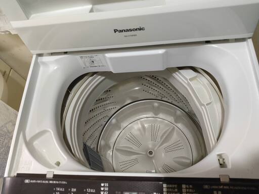 中古 高年式 6.0kg 全自動洗濯機 パナソニック NA-F60B9 2016年製造 「ビッグフィルター」 一人暮らし 単身用  6ヶ月保証付き-COSMO SPACE online