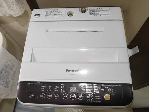 中古 高年式 6.0kg 全自動洗濯機 パナソニック NA-F60B9 2016年製造 「ビッグフィルター」 一人暮らし 単身用  6ヶ月保証付き-COSMO SPACE online
