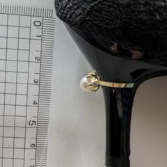 パンプス ヒール  美品 パーティー 卒業式 結婚式 黒 レース Ｌ 2025/1/11購入の画像