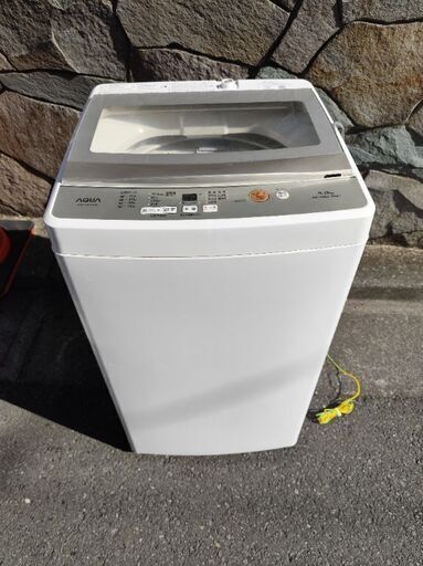 高年式アクア洗濯機とニトリ冷凍冷蔵庫です。 (ぽこ助) 世田谷の生活家電《洗濯機》の中古あげます・譲ります｜ジモティーで不用品の処分