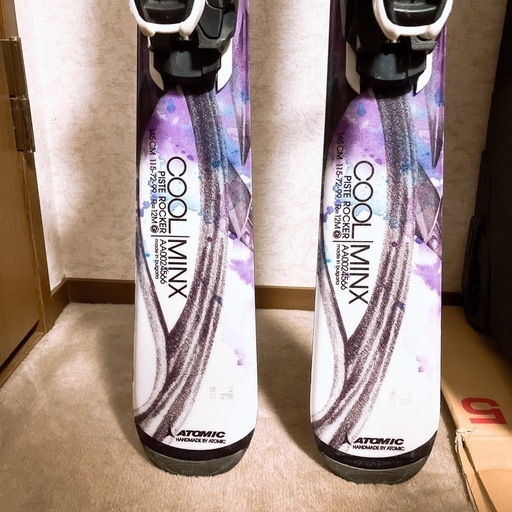 【決まりました】atomic スキー板　145cm