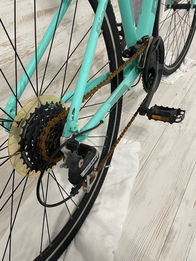 ビアンキ　Bianchi クロスバイク　自転車　43 c.sport シースポーツ　低走行