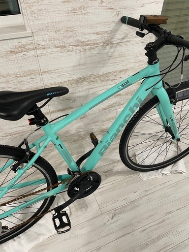 ビアンキ　Bianchi クロスバイク　自転車　43 c.sport シースポーツ　低走行