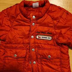 Dog Dept Kids 赤 キルティングジャケット 80の画像