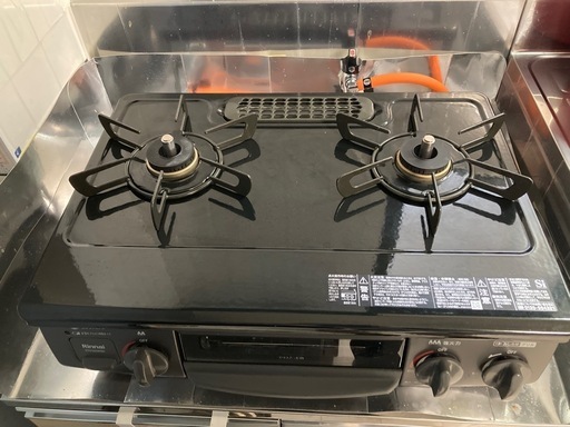 ✨️美品✨️ガステーブルプロパン用試用期間2ヶ月 (り・べんり) 牧の調理器具《ガステーブル》の中古あげます・譲ります｜ジモティーで不用品の処分