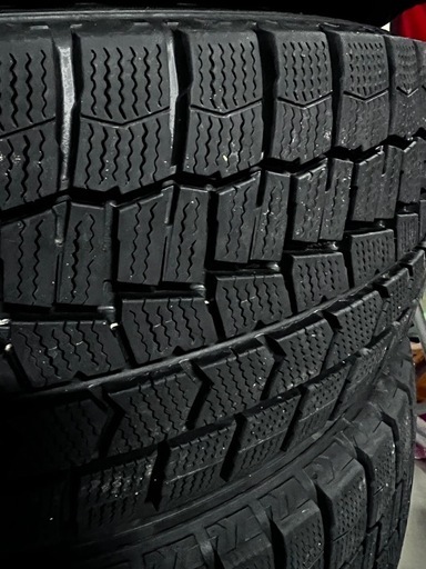 スタッドレス ダンロップ WM02 205/60R16  6.5J