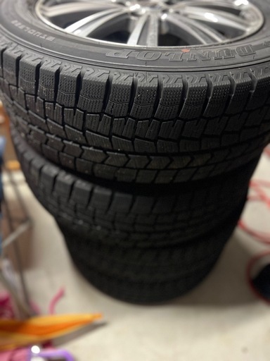 スタッドレス ダンロップ WM02 205/60R16  6.5J