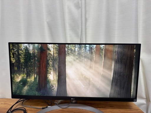 傷あり】LG ウルトラワイドモニター LG 34インチ ウルトラワイド 傷
