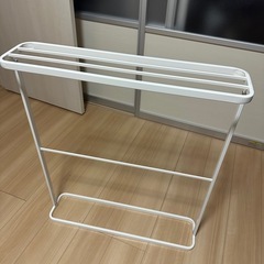  『 山崎実業 バスタオルハンガー タワー 』 tower タオル掛け タオルラック タオルスタンド の画像