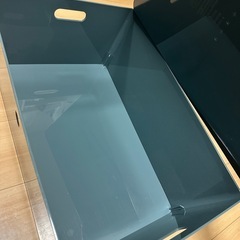 [IKEA/イケア/通販]KUGGIS クッギス 収納ボックス ふた付き, ターコイズの画像