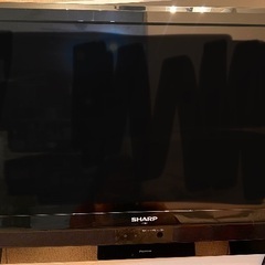 SHARP LC-32E7 32インチ 壁掛け用の画像